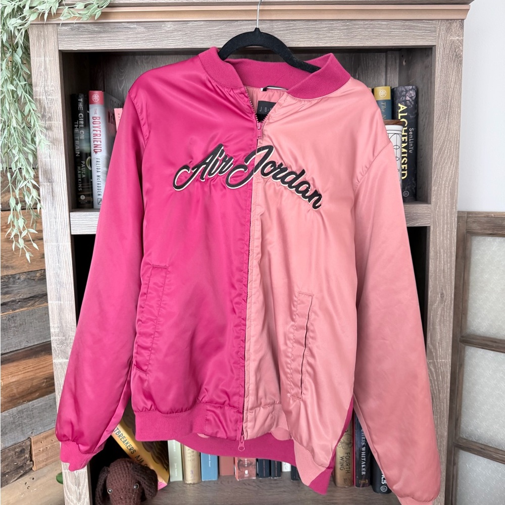 Nike Air Jordan Pink Bomber Jacket